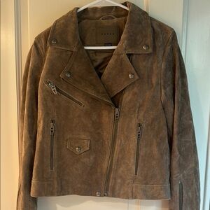 Blank NYC Brown Leather Jacket